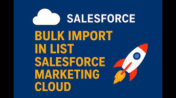 🧠 How to Bulk Import a CSV List in Salesforce Marketing Cloud (SFMC Tutorial)