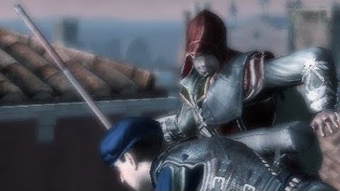 Assassins Creed II - Advanced combat/ "CQC" Psuedo Chain kill tutorial.