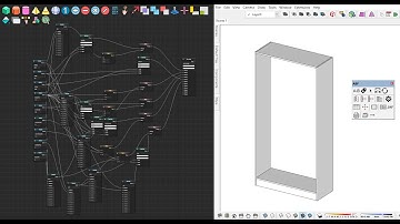 Parametric Modeling in Sketchup | Make Cabinet Resize freely by parameters and nesting