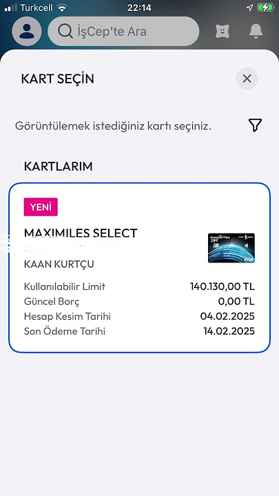KAAN KURTÇU KREDİ KARTIM BANA VERİLMİŞ BİR HAK ✈️😎💳