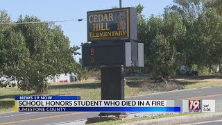 School Honors Student Who Died in a Fire | Oct. 23, 2025 | News 19 at 5 p.m.