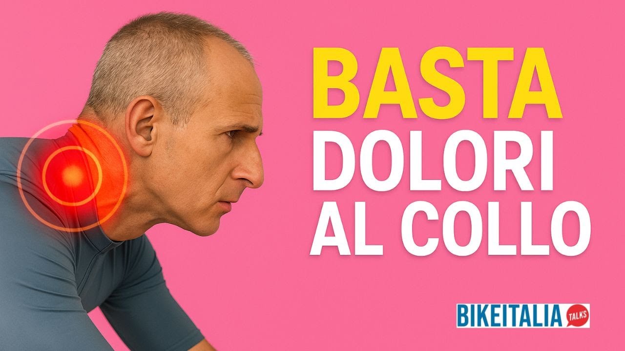 Basta dolori al collo in bicicletta