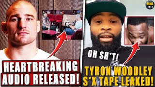 HEARTBREAKING Audio of Sean Strickland BREAKING DOWN in tears! REACTIONS to Woodley's S*X TAPE LEAK!