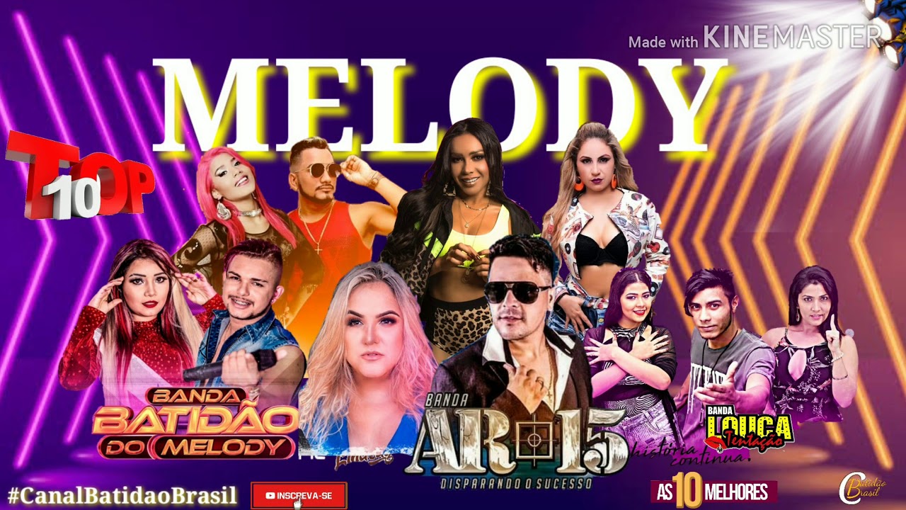 MELODY ROMÂNTICO - TOP 10 ✔️ ( FIM DE ANO  SEM VINHETAS )✅
