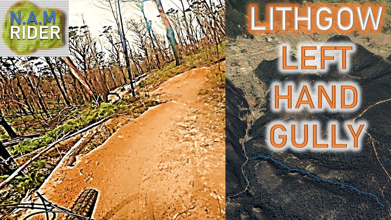 BLUE FLOW & BLACK GAPS | LITHGOW LEFT HAND GULLY - YouTube