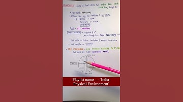 11th Geography NCERT || Chapter-1 Part-1 || Lec.1 || Handwritten notes || An Aspirant !