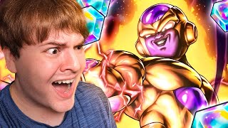 (Dragon Ball Legends) THE CURSE IS LIFTED! ABSOLUTELY RIDICULOUS SUMMONS FOR ULTRA GOLDEN FRIEZA!