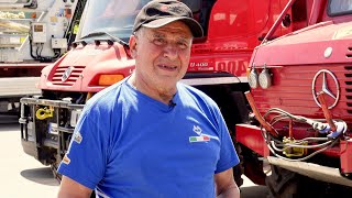 Unimog - Mutti Marino interview - Dakar race driver and Unimog specialized mechanic