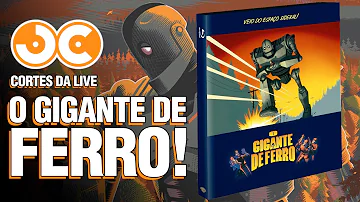 PRÉ-VENDA DE O GIGANTE DE FERRO EM BLU-RAY COMBO! ✂️ CORTES DA LIVE @blogdojotace