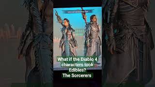 What if the Diablo 4 characters took edibles? The Sorcerers