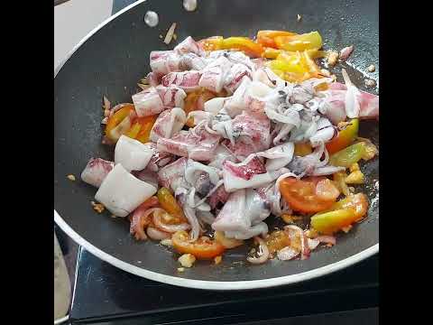 ADOBONG PUSIT RECIPE