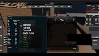 Everquest Inspired ~ Fungus Covered Scale Tunic