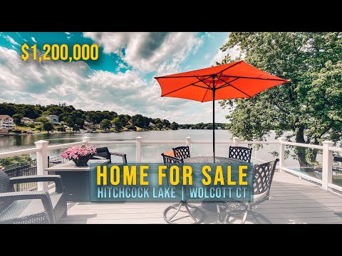 LAKE HOME FOR SALE | Hitchcock Lake Wolcott CT. | Lake home tour