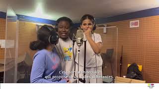 Studio d'enregistrement au centre Paris Anim' Angel Parra