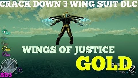 Crackdown 3. Wing suit race - Wings of Justice GOLD