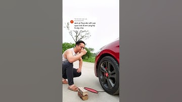 Test Độ Bền Của Vợt Cầu Lông Guang Yu 4U - V01 | Ôtô Cán Qua #xuhuong #xuhuongyoutubeshort #guangyu