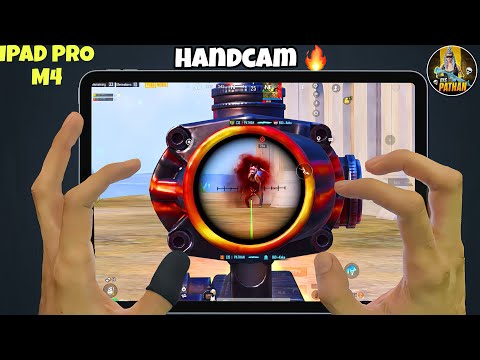 iPad Pro m4 😍 PUBG HANDCAM Smooth + 120 FPS 🔥 pubg test / Gameplay/ Best sensitivity