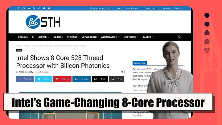 Intel Unveils Revolutionary 8-Core Processor with Silicon Photonics for Faster and Efficient Computi