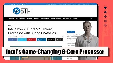 Intel Unveils Revolutionary 8-Core Processor with Silicon Photonics for Faster and Efficient Computi