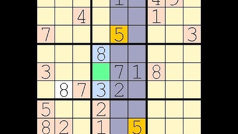 How to Solve New York Times Sudoku Hard  October 5, 2023