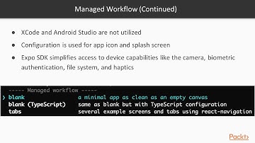React Native Projects: Setting Up & Reviewing a Project Created with Expo | packtpub.com