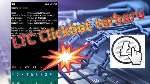 nuyul termux ltc script cara nuyul ltc click bot telegram