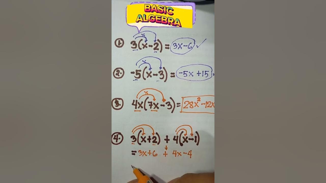 BASIC ALGEBRA YouTube