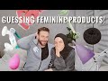 Husband Guesses FEMININE Products! *HILARIOUS*