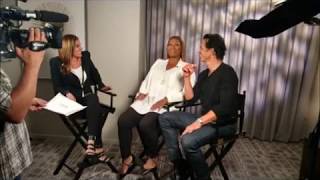 Star Cast- Queen Latifah and Benjamin Bratt doing press for season 2 of star in NYC