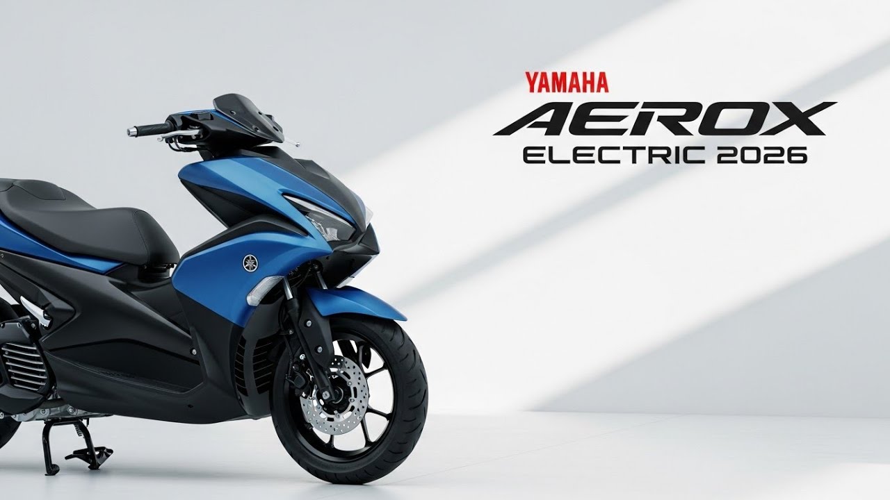 Yamaha Aerox 2026 | Электрический: Первый тест-драйв и обзор!