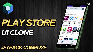 CREATE A BEAUTIFUL PlayStore UI DESIGN with Jetpack Compose