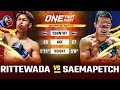 Sweet Revenge 😈 Rittewada vs. Saemapetch II | Muay Thai Full Fight