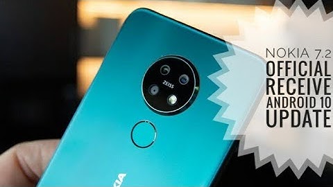 Nokia 7.2 Official release Android 10 update in india | New Exiting features  🔥🔥