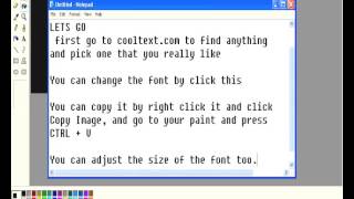 TUT | How to use cooltext.com.