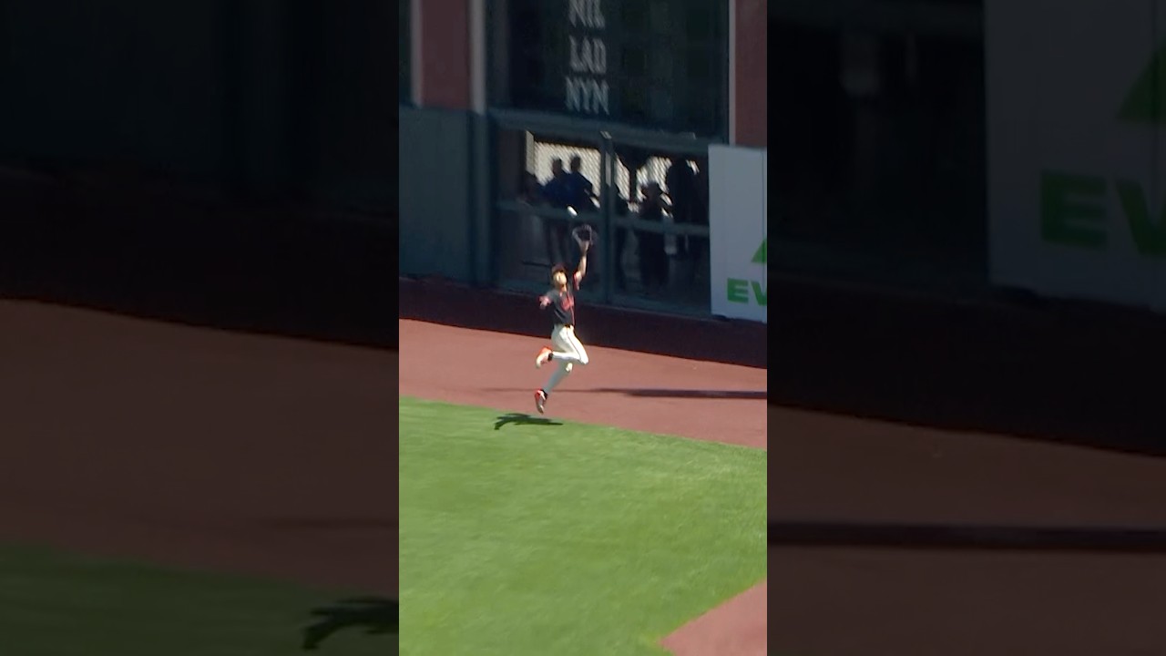 Jung Hoo Lee shows off the glove AND the arm