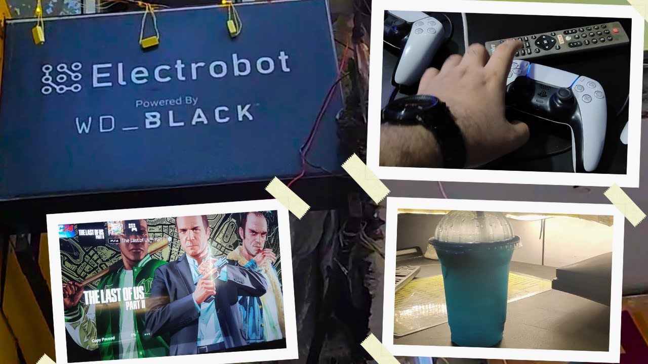 ELECTROBOT GAMING CAFE | vlog 1