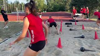 Sandbox Cardio for Volleyball