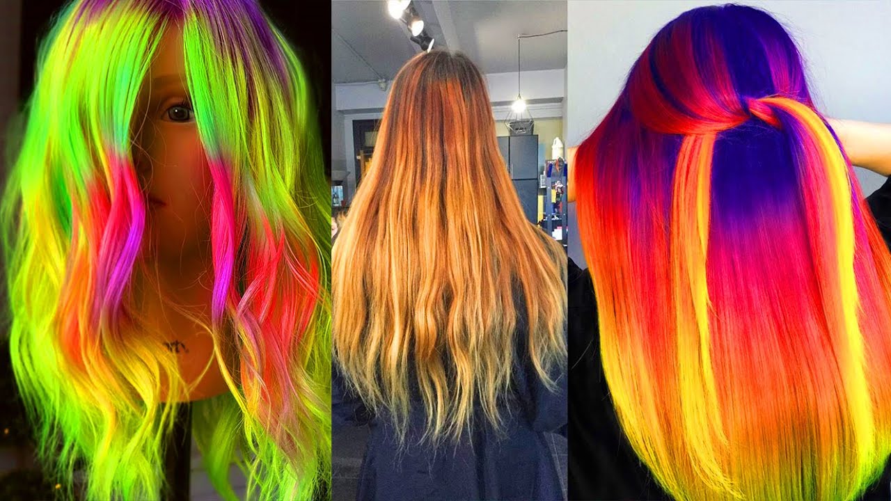 rainbow hair color ideas