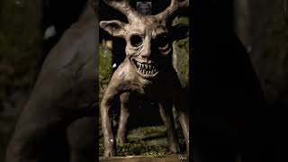 That is NOT a deer... 🦌💀 (Appalachian Legend) #scary #horror #jumpscare