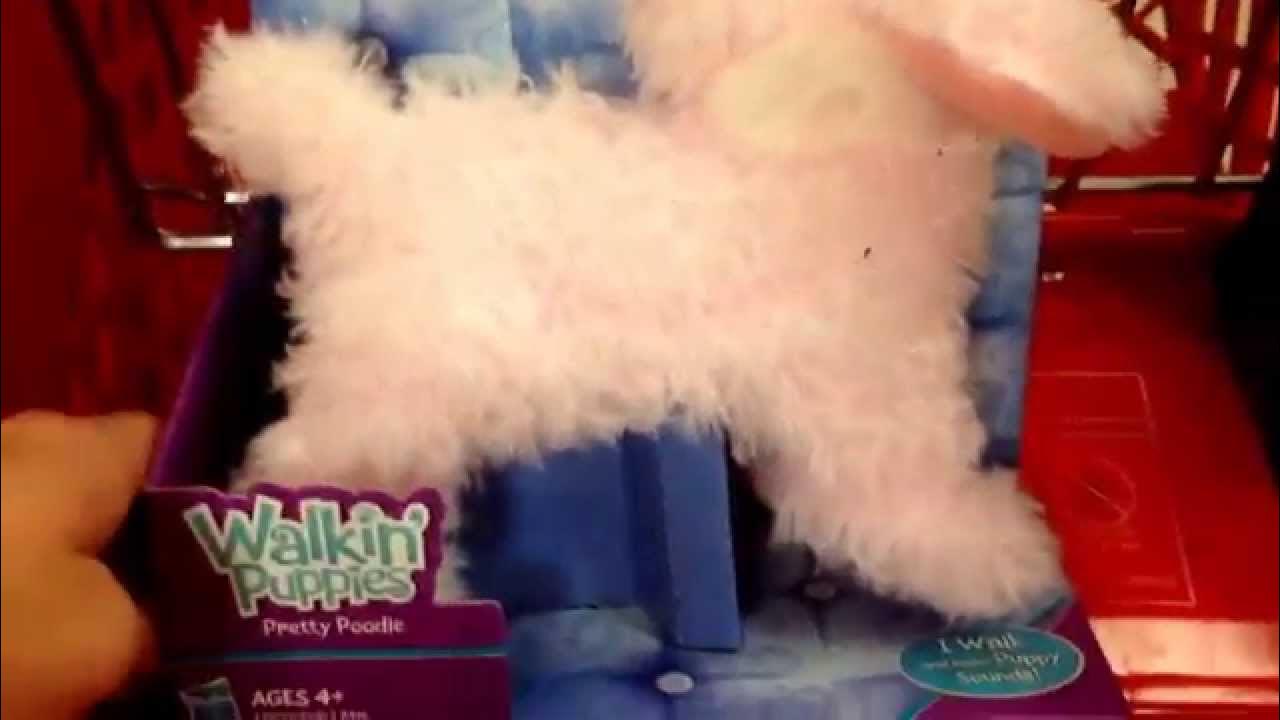 FURREAL FRIENDS "Walkin' Puppies Pretty Poodle" Walking Talking Dog