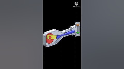 reciprocating pump working principle Animation #mechanicalengineering # fluid mechanics #