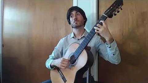 Francesco Barone Performs: Allemande (from BWV 996...