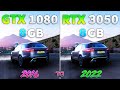 GTX 1080 vs RTX 3050 - Test in 10 Games