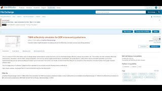 How to install TMM reflectivity simulator toolbox