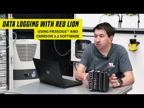 Data Logging with Red Lion Crimson Software