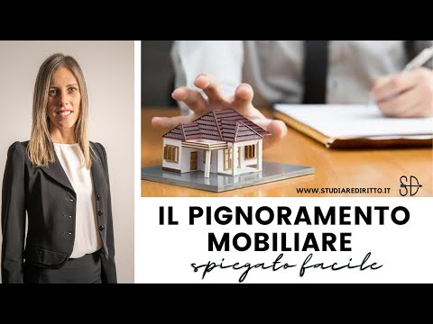 Video: Che cos'è un pignoramento nel diritto penale?