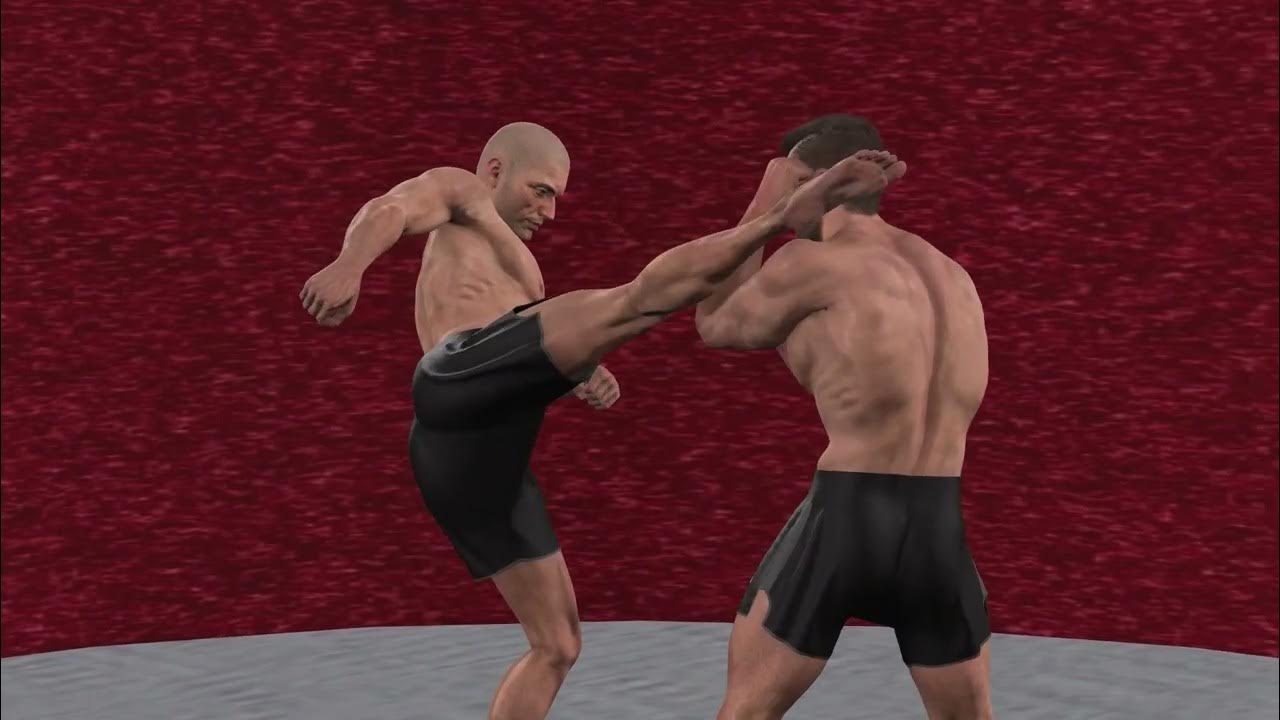 Instruct High Downward Kick, Block High Downward Kicks, Midrange kicks, Block midrange kicks