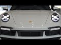 Porsche 992 Turbo S in EXTREME detail Crayon, Exclusive Design lights and wheels and more! [4k 60p]