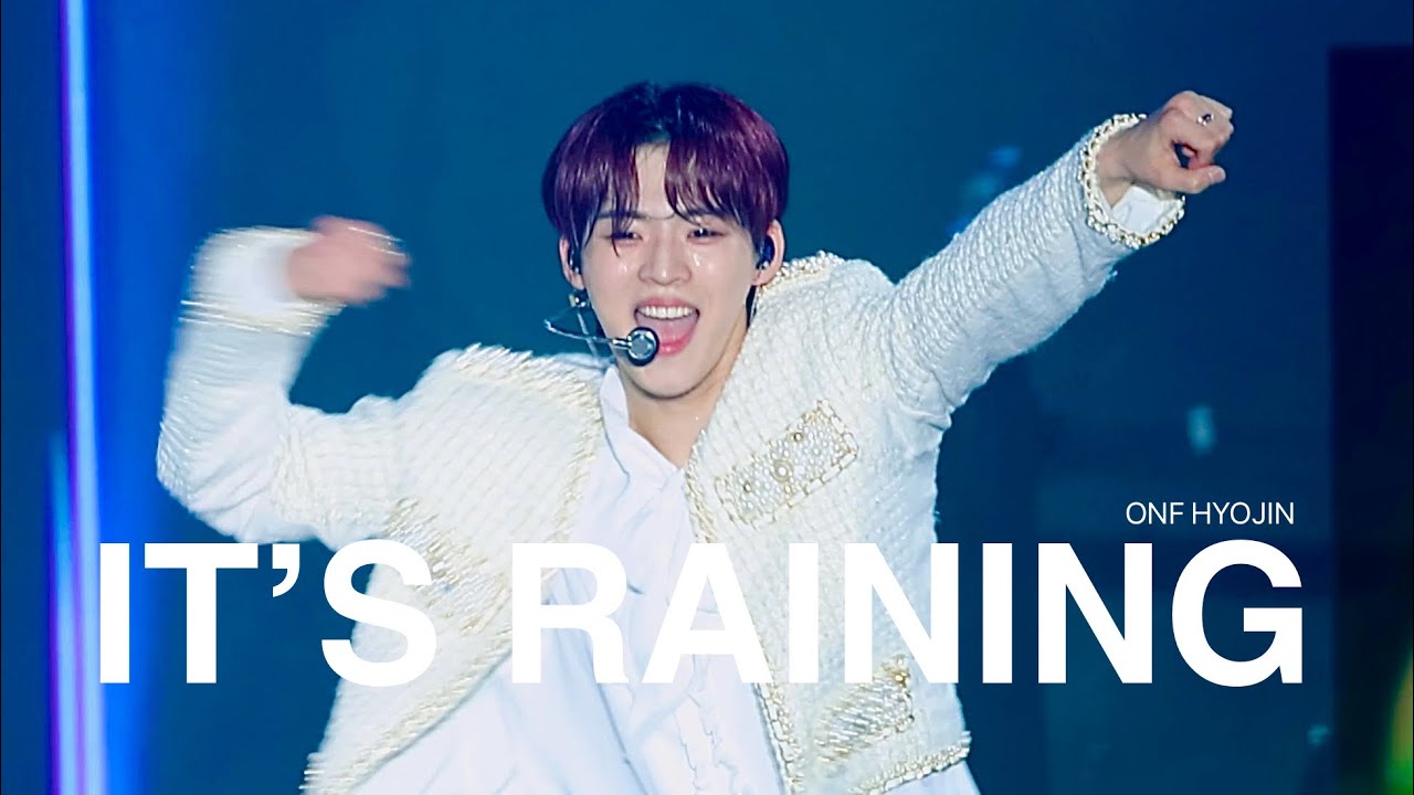 [ONF HYOJIN/온앤오프 효진 직캠] It's Raining_240922_ONF Concert [SPOTLIGHT:THE HIDDEN SHADOW]