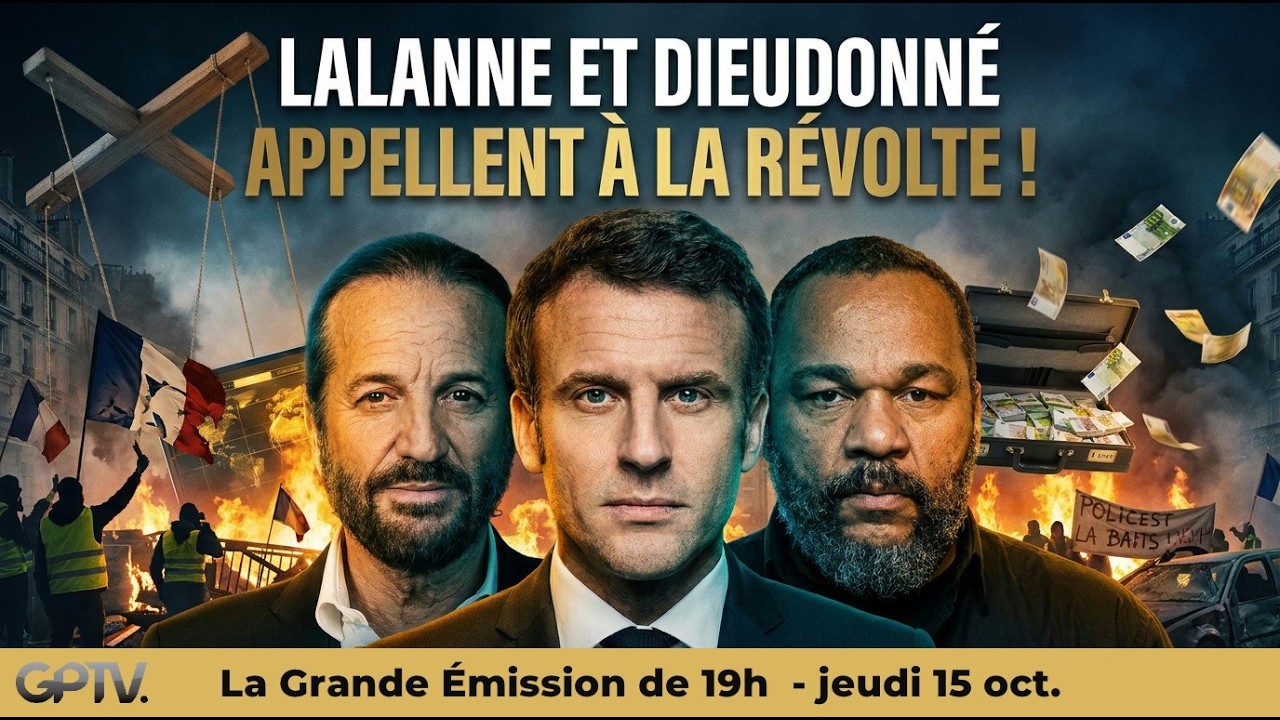FRANCIS LALANNE ET DIEUDONNÉ dénoncent la LÂCHETÉ de la CASTE artistique ! | GPTV